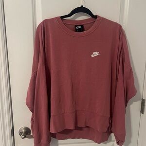Nike Women's Pink Sweatshirt